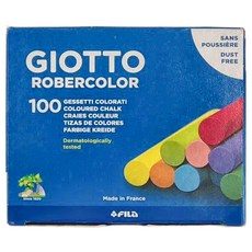 GIOTTO 無毒環保粉筆 10色100入, 539000, 100支