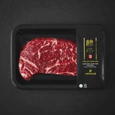 수원축산농협 한우 1등급 채끝 스테이크용 (냉장), 200g, 1개 300g, 1개
