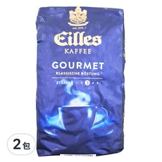 Eilles 皇家咖啡豆 GOURMET 中烘焙 500g, 德國原裝進口, 咖啡豆, 2包