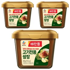 고기전용 쌈장, 450g, 3개