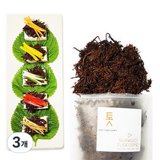 우진수산 염장 톳, 3개, 1kg