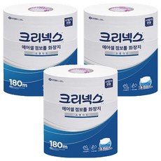 Kleenex 舒潔 Air Cell 1層大捲筒衛生紙 180m, 3入, 3個