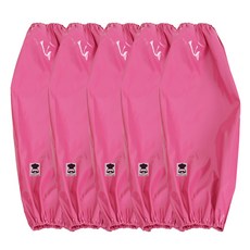 팀쿡 유광 방수토시, 핑크, 5개