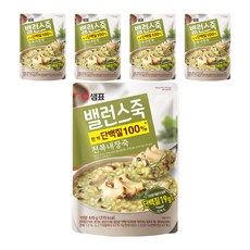 샘표 밸런스죽 전복내장죽, 420g, 5개