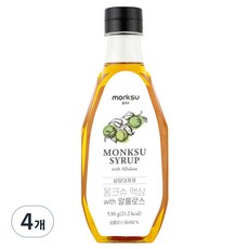 헬스레시피 몽크슈 액상 WITH 알룰로스 530g 4개