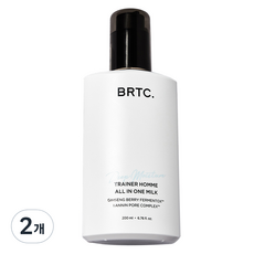 비알티씨 트레이너 옴므 올인원 밀크, 200ml, 2개