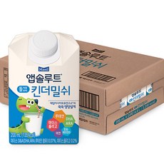 앱솔루트 킨더밀쉬 200ml 우유맛 24개