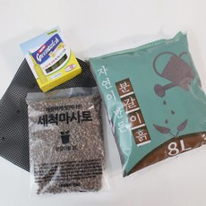 모리앤 한방에 분갈이 4종 세트, 1세트