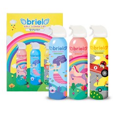 디보트브리엘 유아 버블 바디클렌저 3종세트 (복숭아향+베리향+망고향), 200ml, 1세트