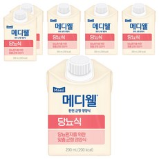 메디웰 매일 당뇨식, 200ml, 6개