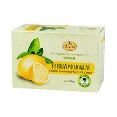 Magnet 曼寧 有機清檸康福茶, 檸檬草香氣, 薄荷清新舒爽, 德國原料, 2g, 20包, 1盒