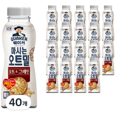 롯데제과 퀘이커 마시는오트밀 오트&그레인