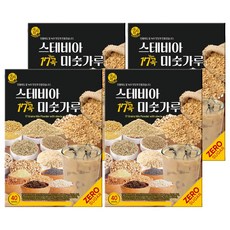 우리차 스테비아 17곡 미숫가루 40p, 4개, 800g