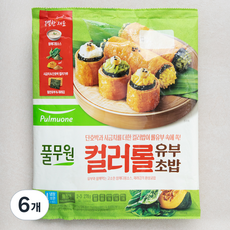 풀무원 컬러롤 유부초밥, 278g, 순천