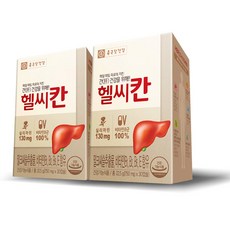 
                                                        종근당건강 헬씨칸 밀크씨슬 영양제, 30정, 22.5g, 2개
                                                    