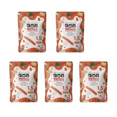 미쓰리 떡볶이 소스 1.5 단짠맛, 100g, 5개