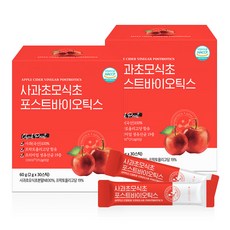 사과초모식초 포스트바이오틱스 30p, 60g, 2개