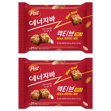 포스트 에너지바 액티브 미니, 210g, 2개