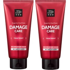 미쟝센 데미지 케어 로즈프로틴 트리트먼트, 330ml, 2개
