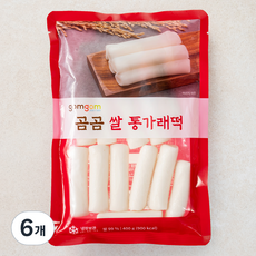 곰곰 쌀 통가래떡, 400g, 6개