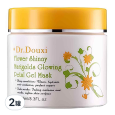 Dr.Douxi 朵璽 花晶靈金盞花璀璨花瓣膜 250ml 兩罐組, 舒緩保濕, 收縮毛孔, 提亮膚色, 2罐