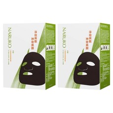 NARUKO 牛爾 台灣公司貨 茶樹神奇痘痘黑面膜, 8片, 2盒