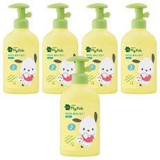 GREEN FINGER 綠手指 三麗鷗My Kids Plus漱口水, 5個, 320ml