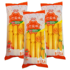 晶晶 芒果棒冰棒, 8支裝, 果汁含量未達10%, 680g, 3袋