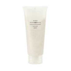 MUJI 無印良品 溫和去角質洗面乳, 200g, 1條