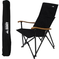 캠핑 의자-추천-밴프 시그니처 릴렉스 캠핑 체어 특대, 블랙(OC103), 1개