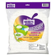 驅塵氏 小蘋果輕巧旋轉拖布盤 115g, 1包