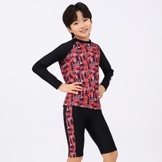 아쿠아티카 아동용 ONLY ONE 래쉬가드 상하의 세트 AQAJTP24002