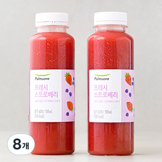 풀무원 프레시 스트로베리 스무디, 300ml, 8개