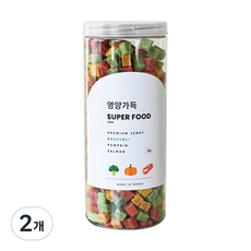 제로랩스 영양가득 져키, 브로콜리+단호박+연어, 1kg, 2개 - 제로랩스