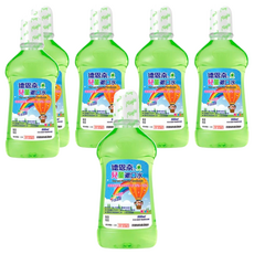 Day and Night 德恩奈 兒童漱口水 蘋果, 500ml, 6瓶