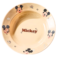 MICKEY MOUSE 米奇 淘趣系列 8吋 嘉思深盤, 陶瓷材質, 盤子1入/20.3*4.5CM(直徑*高), 直徑20.3 × 高4.5cm, 1個