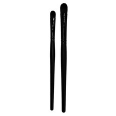 KAI 貝印 cosmeup 眼影刷2件組 (大小+小) 眼影刷具 PBT塑膠 口金 鋁 刷柄 木, HC-3742, 1支