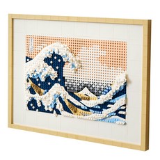 LEGO 樂高 31208 ART藝術 葛飾北齋 神奈川沖浪裏積木拼砌套裝，提升居家裝飾，藝術愛好者禮物, 葛飾北齋 神奈川沖浪裏 Hokusai The Great Wave, 1盒