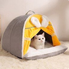 DING DONG PET 寵物兔圓頂帳篷屋, 混色, 1個