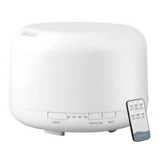 無印風香氛水氧機 Set, 500ml容量, 附2瓶精油, CAAD0026CS2, 彩光款