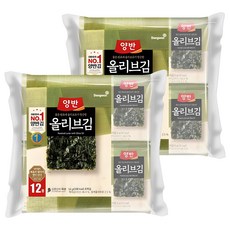 양반 올리브 김, 4.5g, 24개 4.5g, 24개