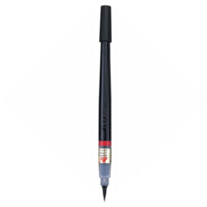 Pentel 飛龍文具 卡式毛筆, 速乾, 不易髒, 書寫乾淨整潔, 1支