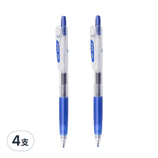 PILOT 百樂 LJU-10EF 果汁筆, 好握好寫, 久寫不易疲勞, 4支
