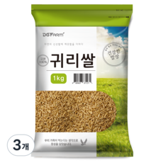 건강한밥상 국산 귀리쌀, 1kg, 3개