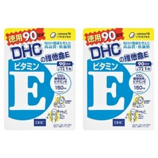 DHC 維他命E 90日份, 抗氧化，減少自由基產生，保護細胞健康, 90顆, 30.6g, 2包