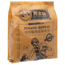 新文記 檳城濾袋式經典咖啡烏黑咖啡 原味 300g, 15g, 20包, 1組