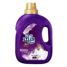 피죤 고농축 시그니처 섬유유연제 미스틱레인 본품, 4L, 1개