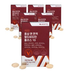 비타민마을 홍삼 앤 면역 멀티비타민 플러스 10, 30g, 6개