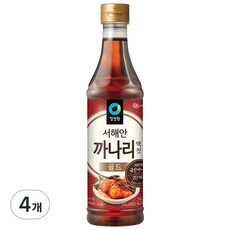 대상 청정원 까나리 액젓 골드, 1kg, 4개