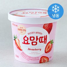빙그레 요맘때 스트로베리 (냉동), 710ml, 1개입, 1개 710ml, 2개
